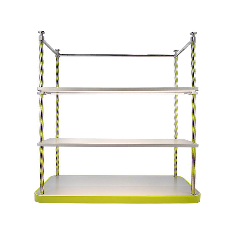 How to ensure a firm fit against the wall during installation of a single hanging shelf combination rack?